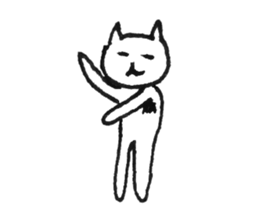 Armpit hair Cat 2 sticker #2914737