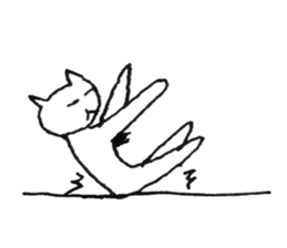 Armpit hair Cat 2 sticker #2914738