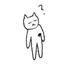 Armpit hair Cat 2 sticker #2914741