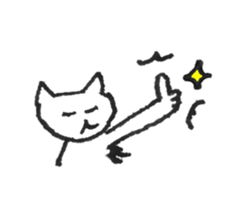 Armpit hair Cat 2 sticker #2914743