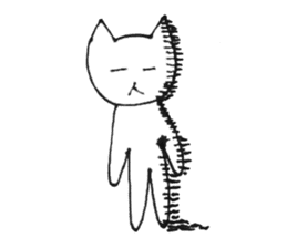 Armpit hair Cat 2 sticker #2914744