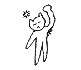 Armpit hair Cat 2 sticker #2914745