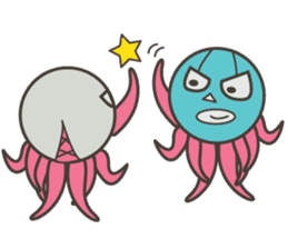 Masked Octopus sticker #2915464