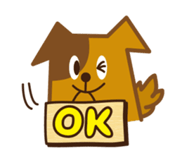 Talkative doggy "Poh" sticker #2915467
