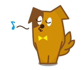 Talkative doggy "Poh" sticker #2915484