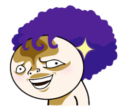 Afro David sticker #2915548
