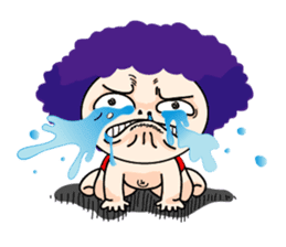 Afro David sticker #2915550