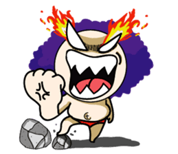 Afro David sticker #2915552