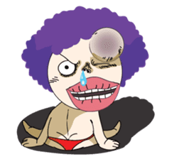 Afro David sticker #2915564