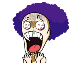 Afro David sticker #2915572