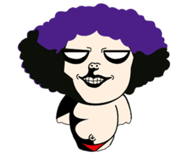 Afro David sticker #2915574