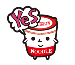 noodle Sticker sticker #2915587