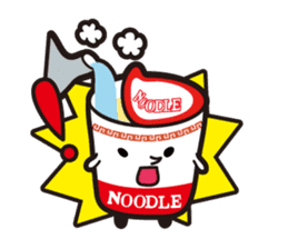 noodle Sticker sticker #2915592