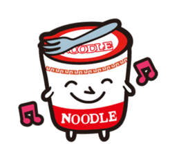 noodle Sticker sticker #2915596