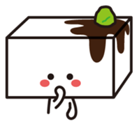 My pure white tofu sticker #2915638