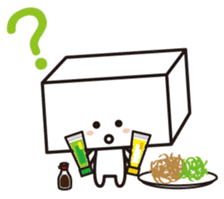 My pure white tofu sticker #2915641