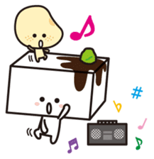 My pure white tofu sticker #2915661