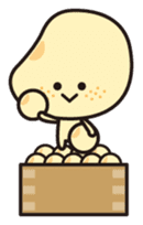 My pure white tofu sticker #2915664