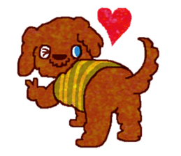 Toy Poodle's BUKU sticker #2915996