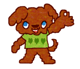 Toy Poodle's BUKU sticker #2916002