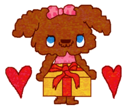 Toy Poodle's BUKU sticker #2916007