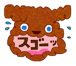 Toy Poodle's BUKU sticker #2916020
