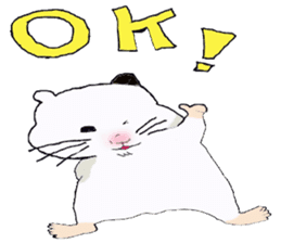 Yukichi of hamster sticker #2916176