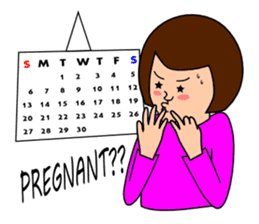 Happy Maternity(pregnancy to childbirth) sticker #2916187