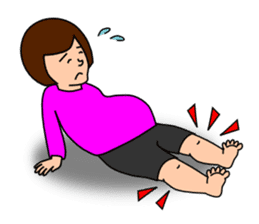 Happy Maternity(pregnancy to childbirth) sticker #2916202