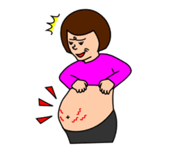 Happy Maternity(pregnancy to childbirth) sticker #2916204