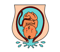 Happy Maternity(pregnancy to childbirth) sticker #2916223