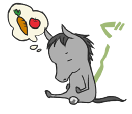 Horse of bipedalism Sticker! sticker #2916268