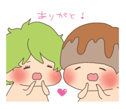Mitarashi and Sanshoku sticker #2916466