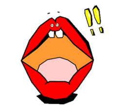 The shock first of the mouth sticker #2916507