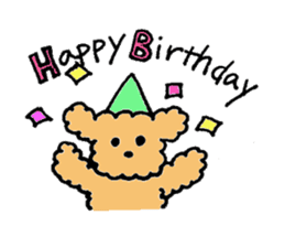 The wonderful every day of Toy Poodle sticker #2916828