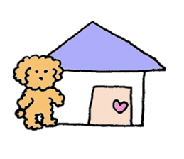 The wonderful every day of Toy Poodle sticker #2916829