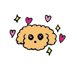 The wonderful every day of Toy Poodle sticker #2916830