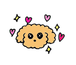 The wonderful every day of Toy Poodle sticker #2916830