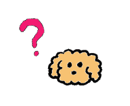 The wonderful every day of Toy Poodle sticker #2916832