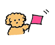 The wonderful every day of Toy Poodle sticker #2916833