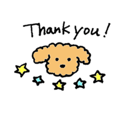 The wonderful every day of Toy Poodle sticker #2916834