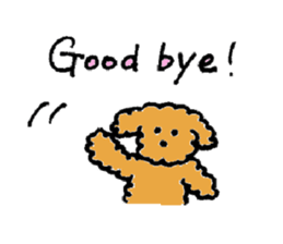 The wonderful every day of Toy Poodle sticker #2916835