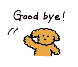 The wonderful every day of Toy Poodle sticker #2916835