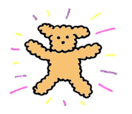 The wonderful every day of Toy Poodle sticker #2916836