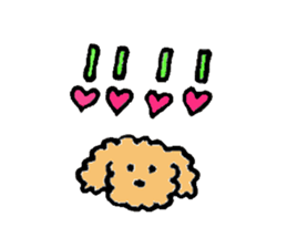 The wonderful every day of Toy Poodle sticker #2916844