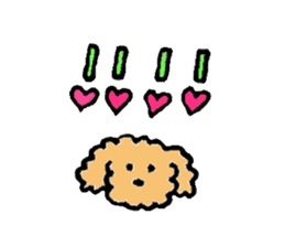 The wonderful every day of Toy Poodle sticker #2916844