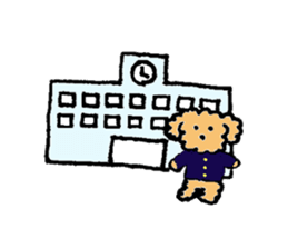 The wonderful every day of Toy Poodle sticker #2916849