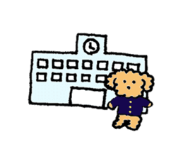 The wonderful every day of Toy Poodle sticker #2916849