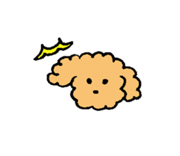 The wonderful every day of Toy Poodle sticker #2916850