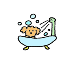 The wonderful every day of Toy Poodle sticker #2916851